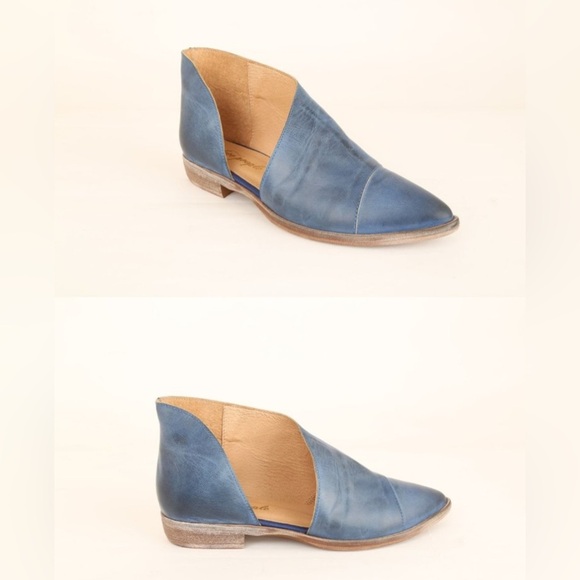 ✨Free People Royale Indigo Flats size 40 NEW - Picture 2 of 11